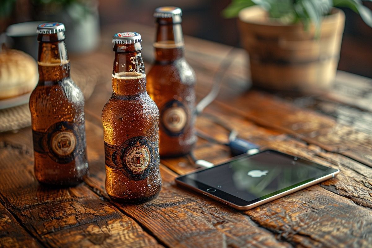 Une astuce efficace pour décapsuler une bière avec le chargeur de votre iPad